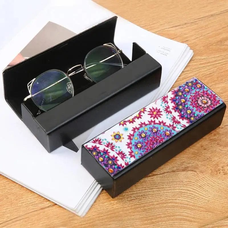 Amazello DIY Diamond Painting Glasses Storage Box