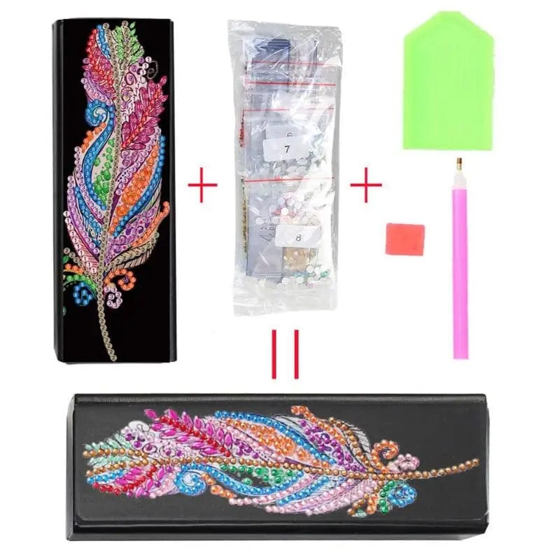 Amazello 02 / CHINA DIY Diamond Painting Glasses Storage Box