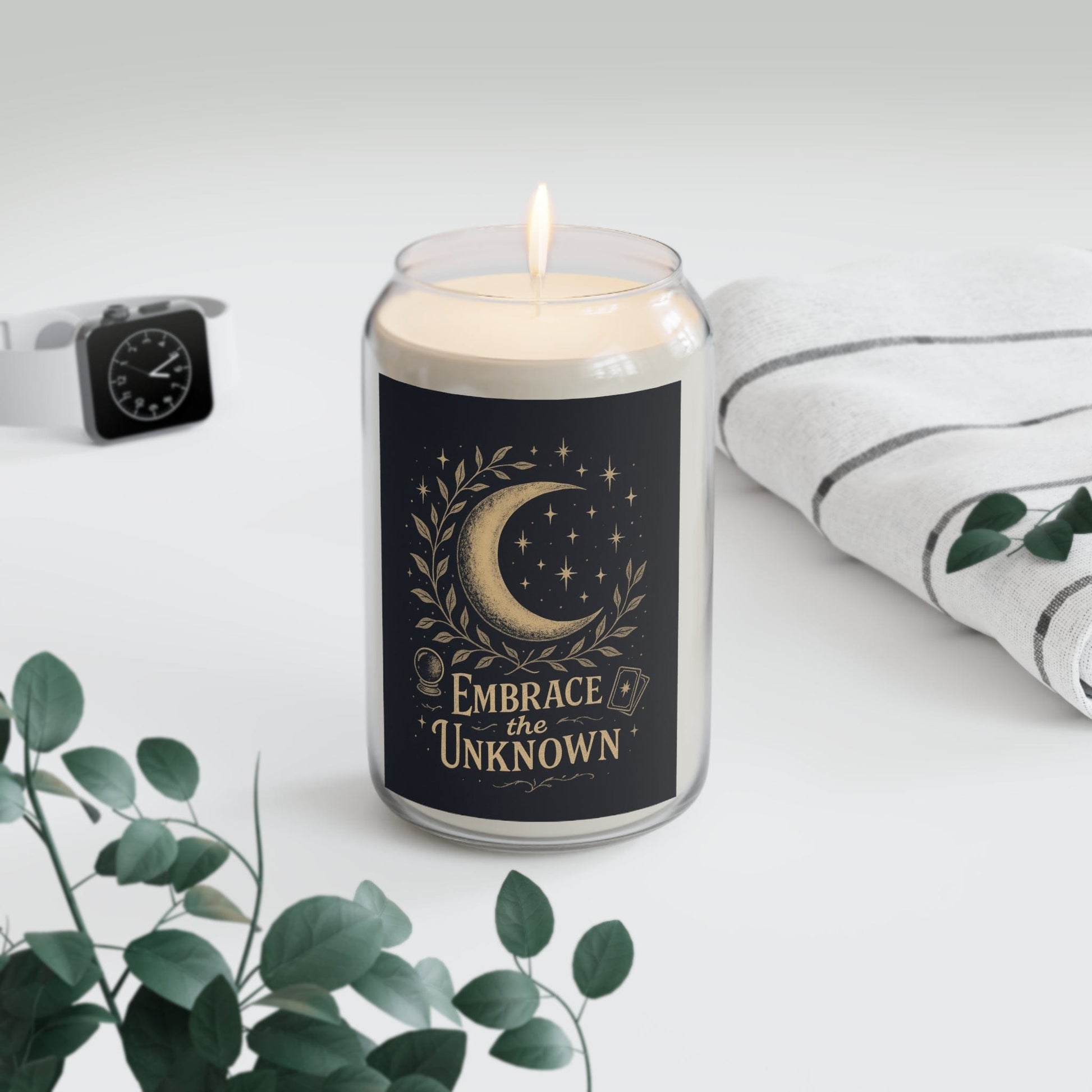 Printify Home Decor Embrace the Unknown – Scented Soy Candle