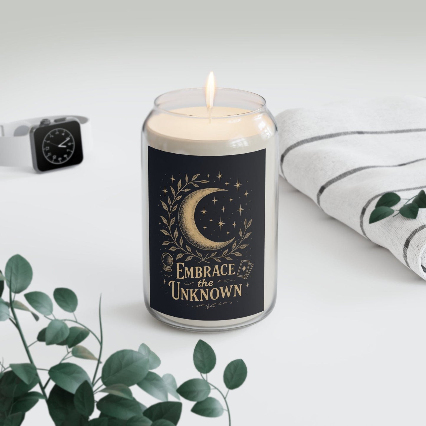 Printify Home Decor Embrace the Unknown – Scented Soy Candle