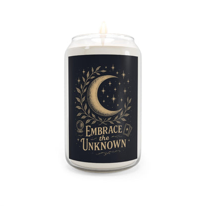 Printify Home Decor Vanilla Bean / 13.75oz Embrace the Unknown – Scented Soy Candle