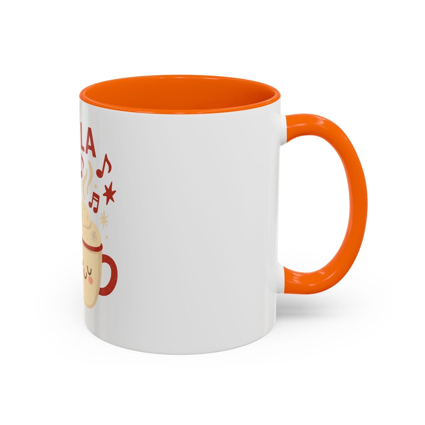 Printify Mug Fa La La La Latte Mug – Festive Holiday Coffee Cup (11oz / 15oz, Multi-Color Options)
