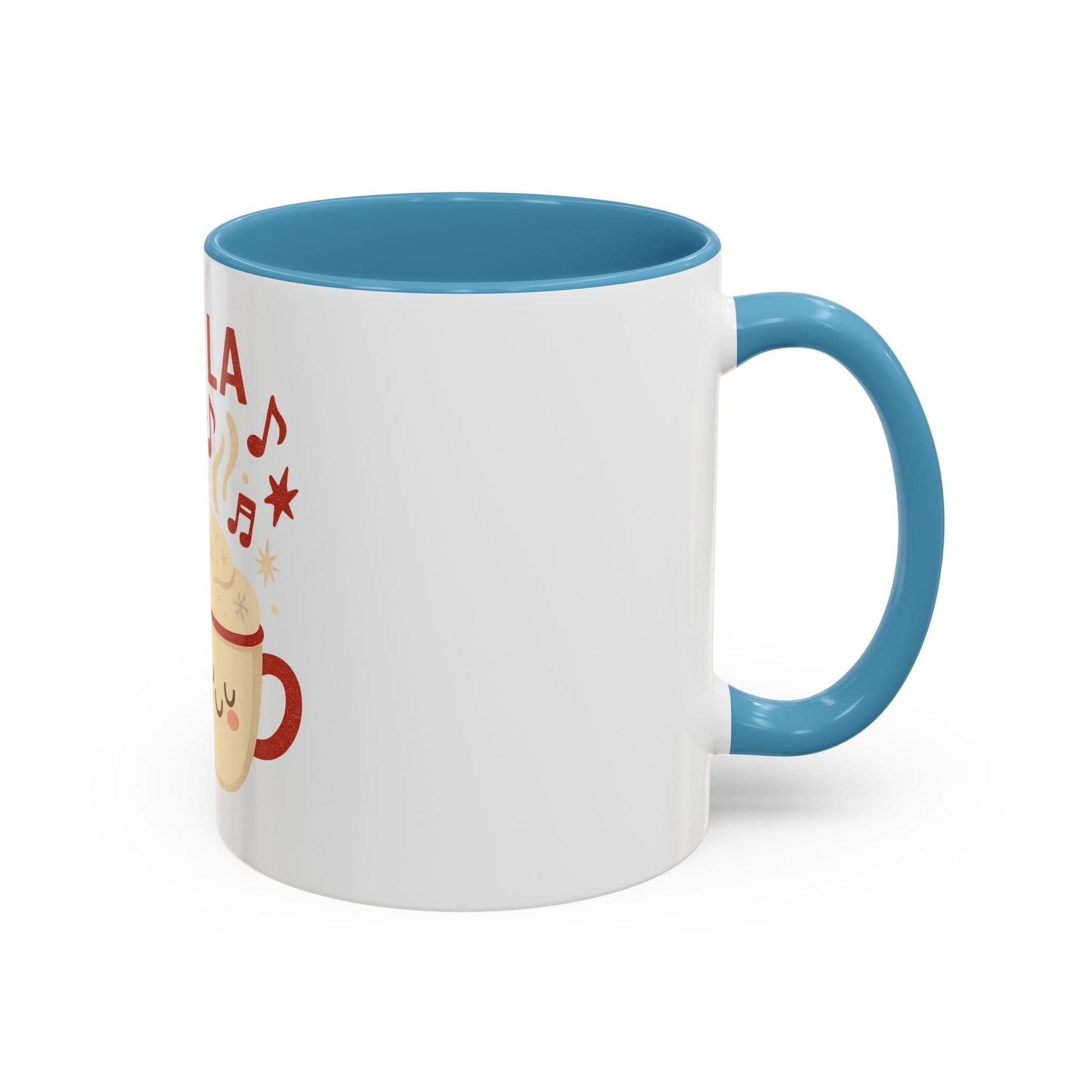 Printify Mug Fa La La La Latte Mug – Festive Holiday Coffee Cup (11oz / 15oz, Multi-Color Options)