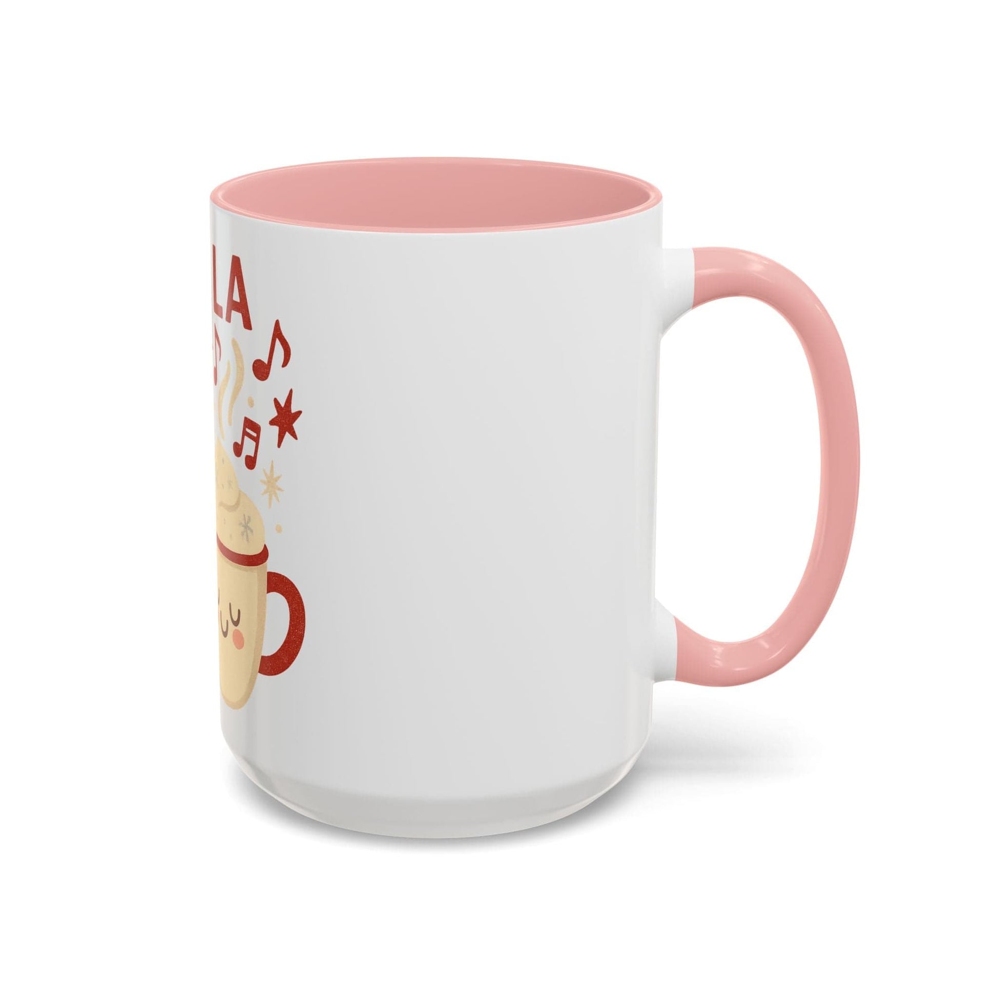 Printify Mug Fa La La La Latte Mug – Festive Holiday Coffee Cup (11oz / 15oz, Multi-Color Options)