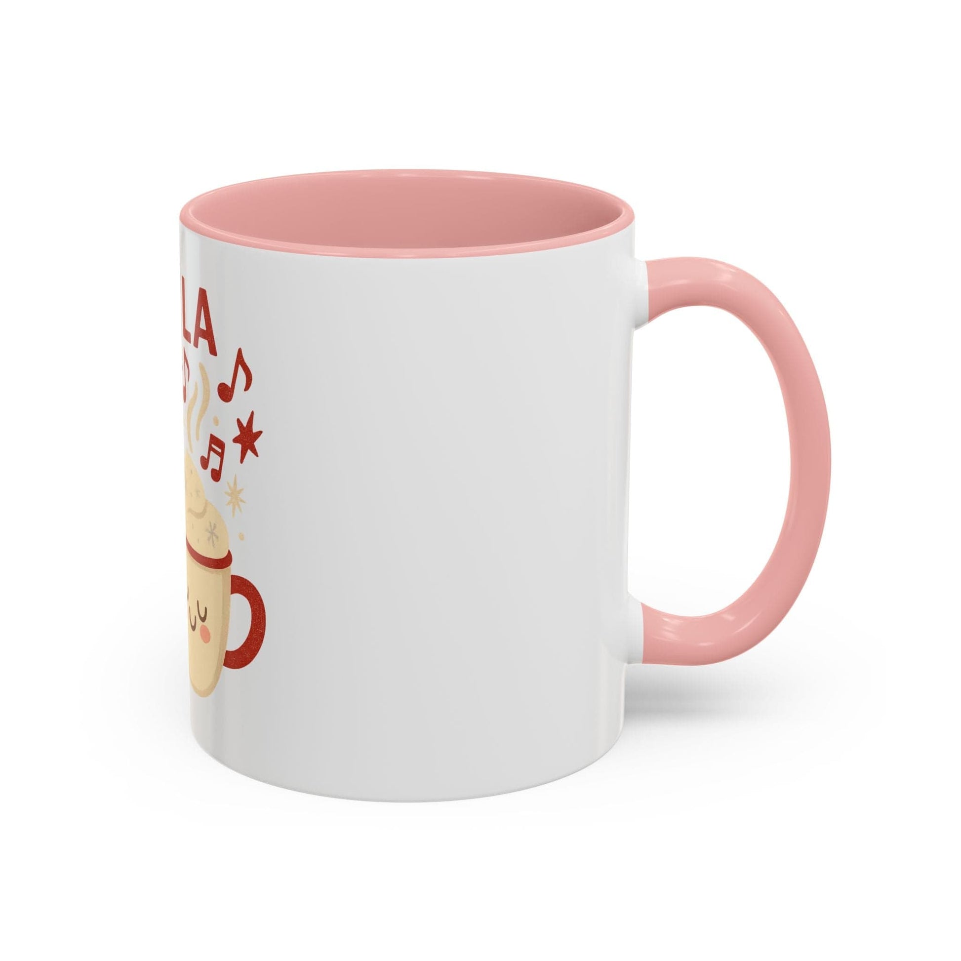 Printify Mug Fa La La La Latte Mug – Festive Holiday Coffee Cup (11oz / 15oz, Multi-Color Options)
