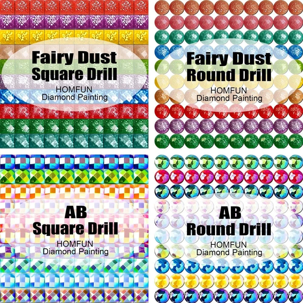 5DDpaints.com arts and crafts kit FAIRY DUST DRILLS - Enchanted Twilight Bridge Diamond Painting Kit