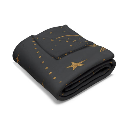 Printify Home Decor Festive Noel Fleece Blanket
