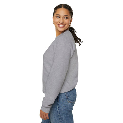 Printify Sweatshirt Frosty Friends Penguin Crewneck Sweatshirt
