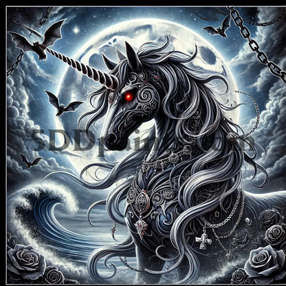 5DDPaints.com Art & Craft Kits Gothic Moonlit Mystique – 6-Image Digital Art Bundle (High-Resolution PNG Files)