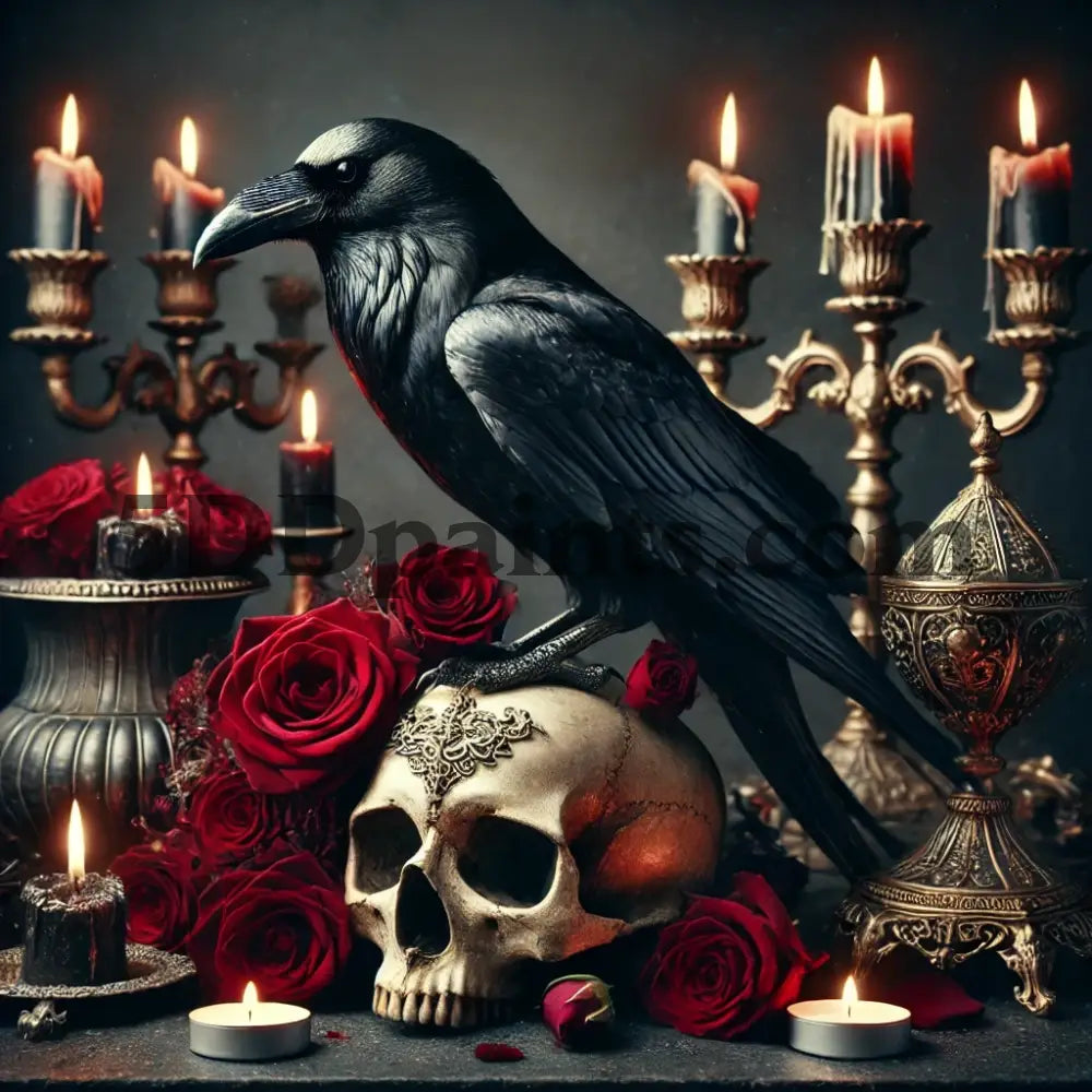 5DDPaints.com Art & Craft Kits Gothic Moonlit Mystique – 6-Image Digital Art Bundle (High-Resolution PNG Files)