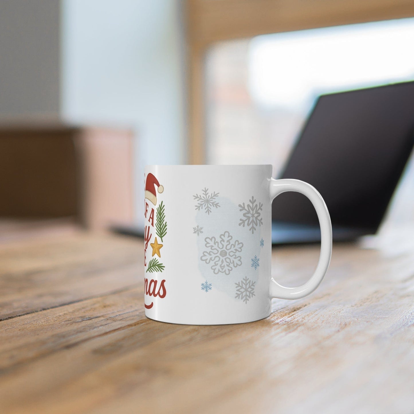 Printify Mug 11oz Have Yourself a Merry Little Christmas 11oz Mug – Festive Ceramic Holiday Cup
