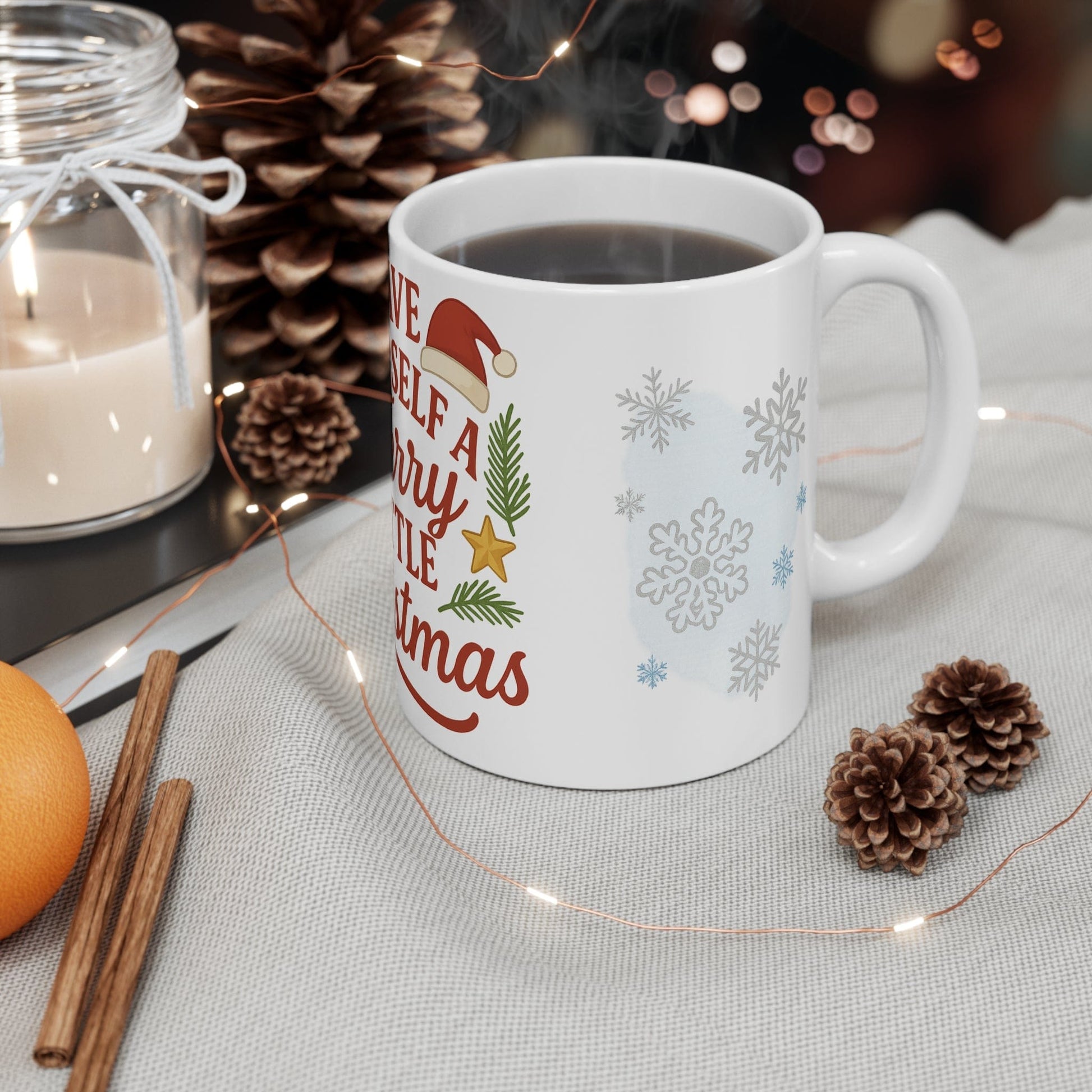 Printify Mug 11oz Have Yourself a Merry Little Christmas 11oz Mug – Festive Ceramic Holiday Cup