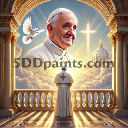 5DDPaints.com arts and crafts kit Heavenly Blessing Diamond Painting Kit