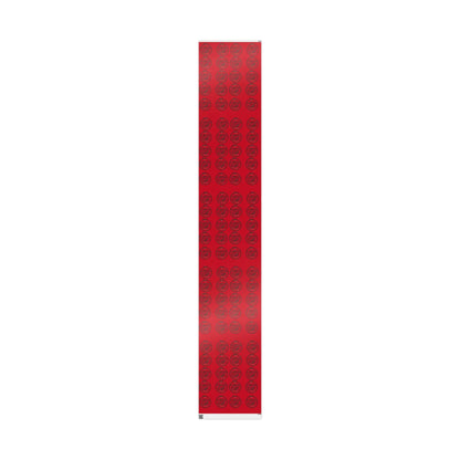 Printify Home Decor 30" x 180" / Glossy Holiday Wrapping Paper - “A Special Gift” Candy Cane Red Gift Wrap