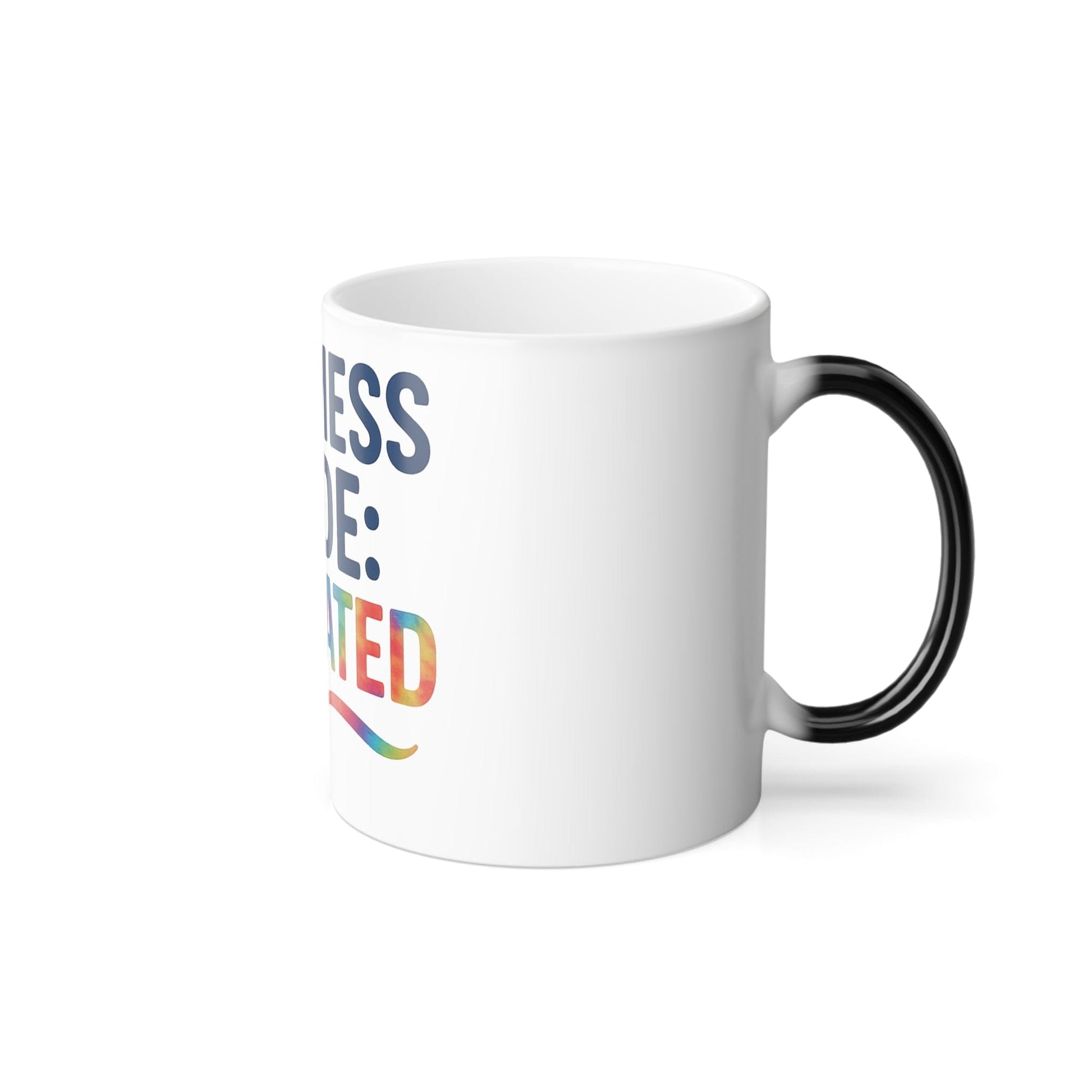 Printify Mug 11oz Hot Mess Mode: Activated – Color Morphing Mug