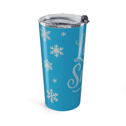 Printify Mug 20oz Let It Snow Winter Tumbler ❄️ 20oz Stainless Steel Drinkware