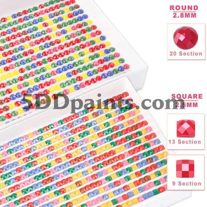 5DDPaints.com arts and crafts kit Majestic Catfish Underwater Diamond Painting Kit