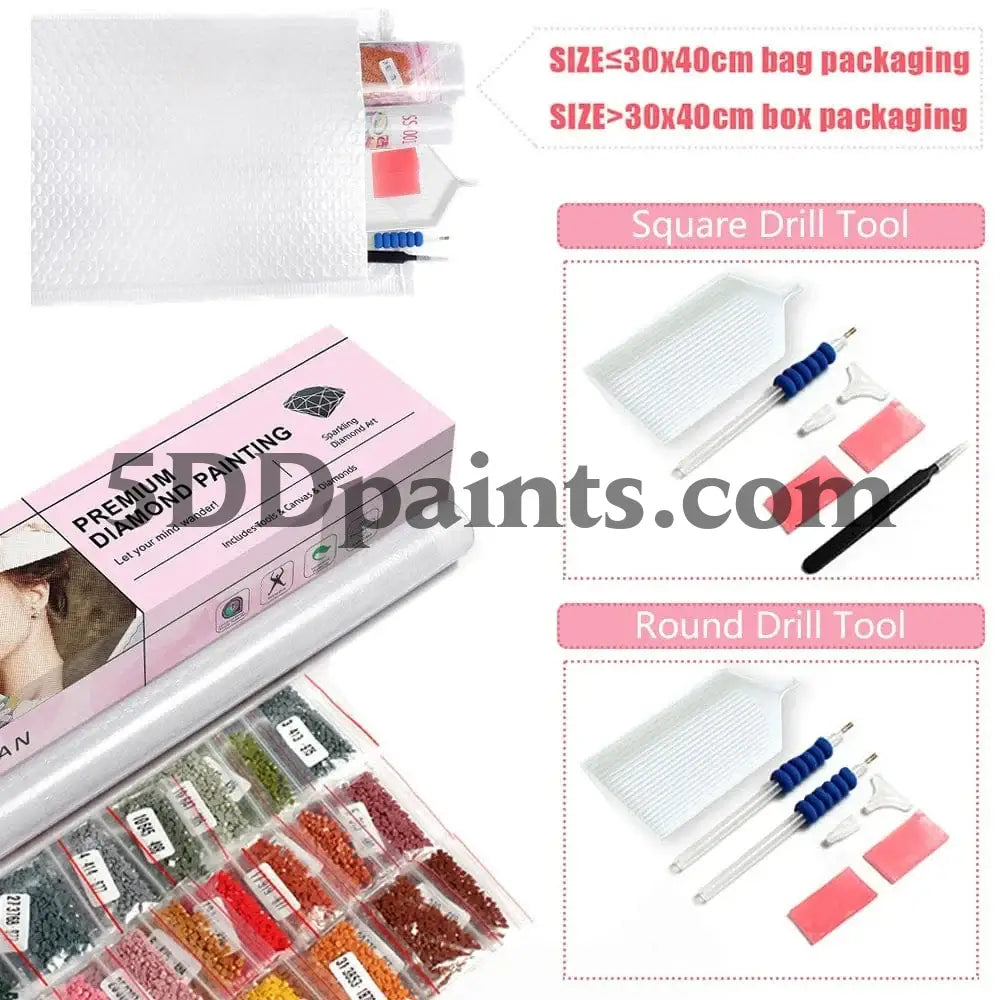 5DDPaints.com arts and crafts kit Majestic Catfish Underwater Diamond Painting Kit