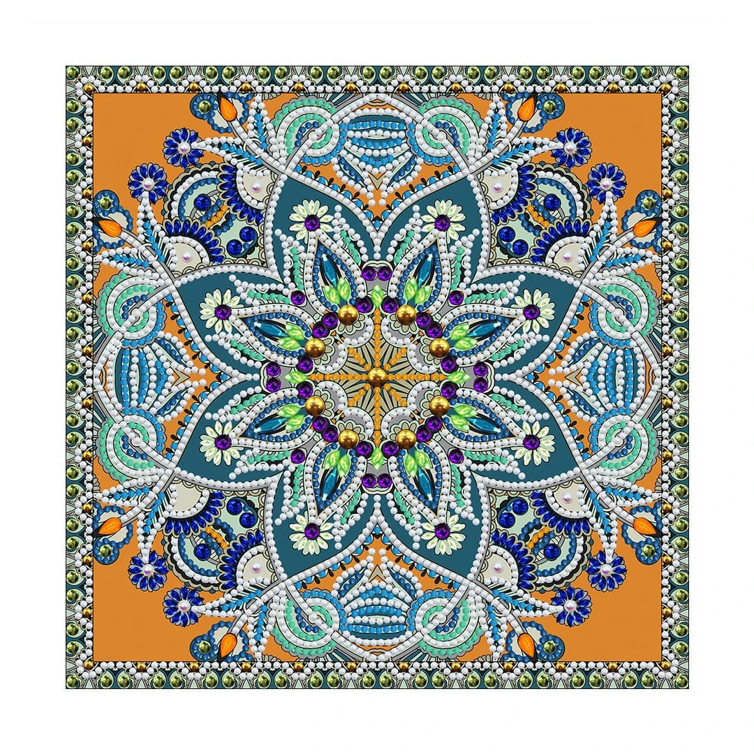 5DDPaints.com Art & Craft Kits YGSMT30 / 30*30cm Mandala Glow in the Dark 30 x 30 cm