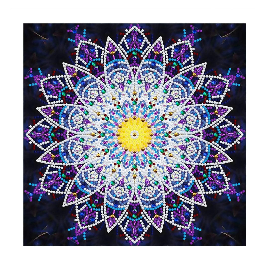 5DDPaints.com Art & Craft Kits YGSMT11 / 30*30cm Mandala Glow in the Dark 30 x 30 cm