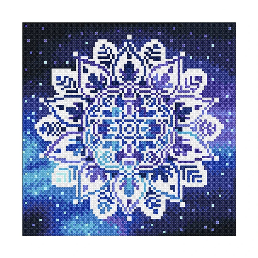 5DDPaints.com Art & Craft Kits YGSMT40 / 30*30cm Mandala Glow in the Dark 30 x 30 cm