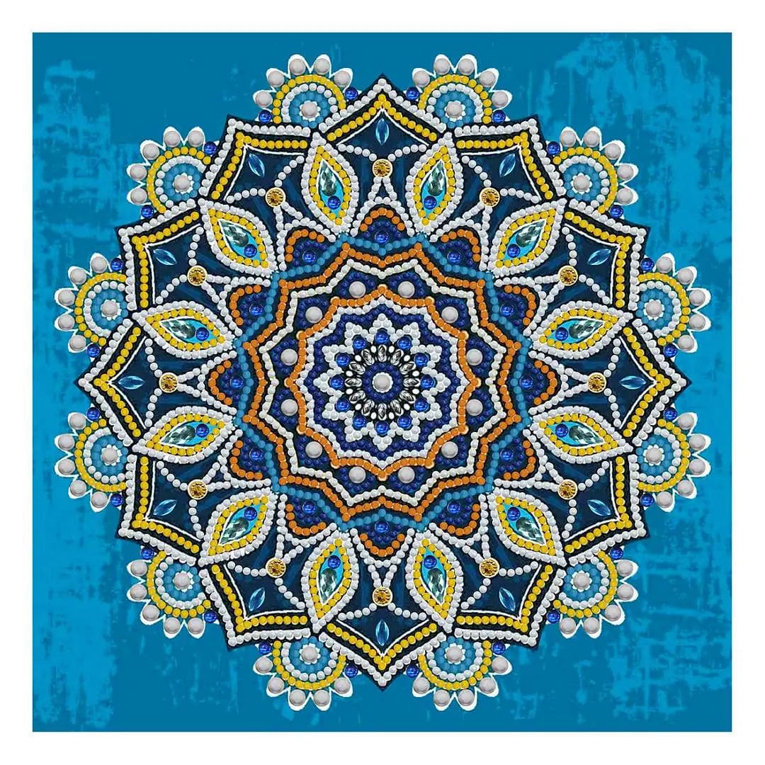 5DDPaints.com Art & Craft Kits YGSMT03 / 30*30cm Mandala Glow in the Dark 30 x 30 cm