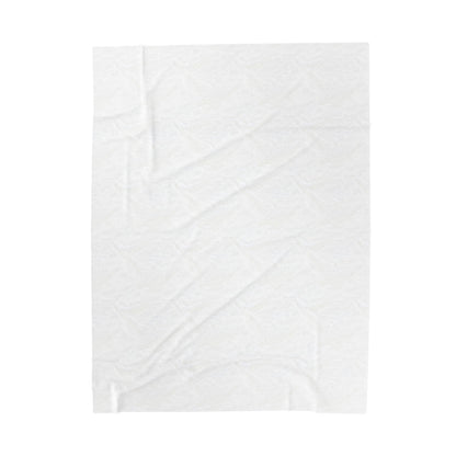 Printify All Over Prints 60" × 80" Modern Abstract Velveteen Throw Blanket – Cozy Plush Home Décor Accent