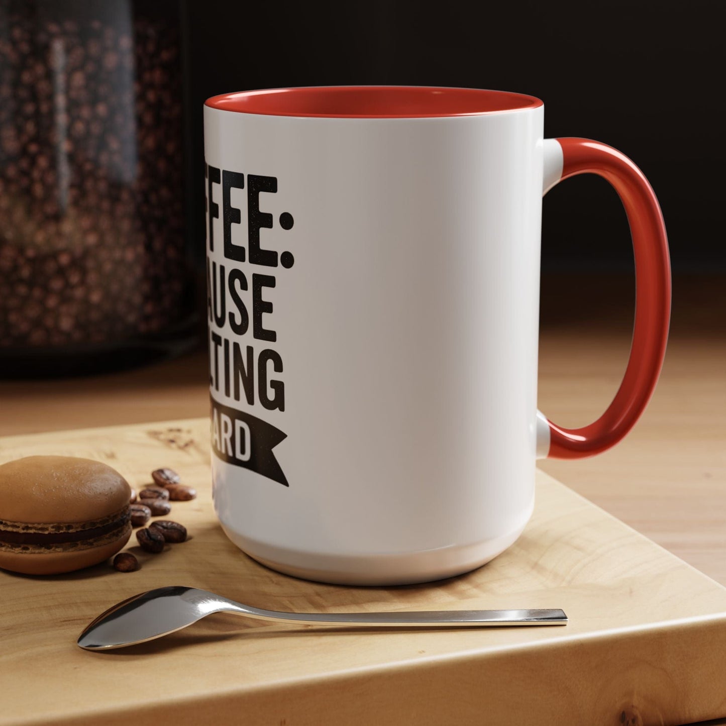 Printify Mug Mug Coffee: Because Adulting is Hard - Funny Gift Idea