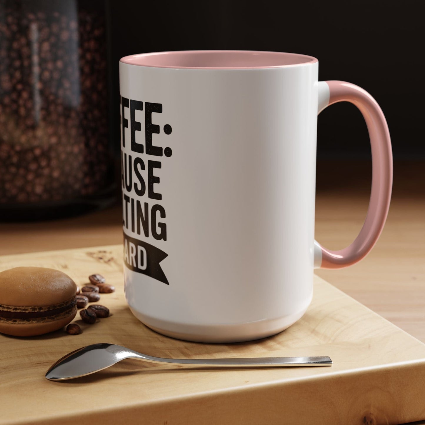 Printify Mug Mug Coffee: Because Adulting is Hard - Funny Gift Idea