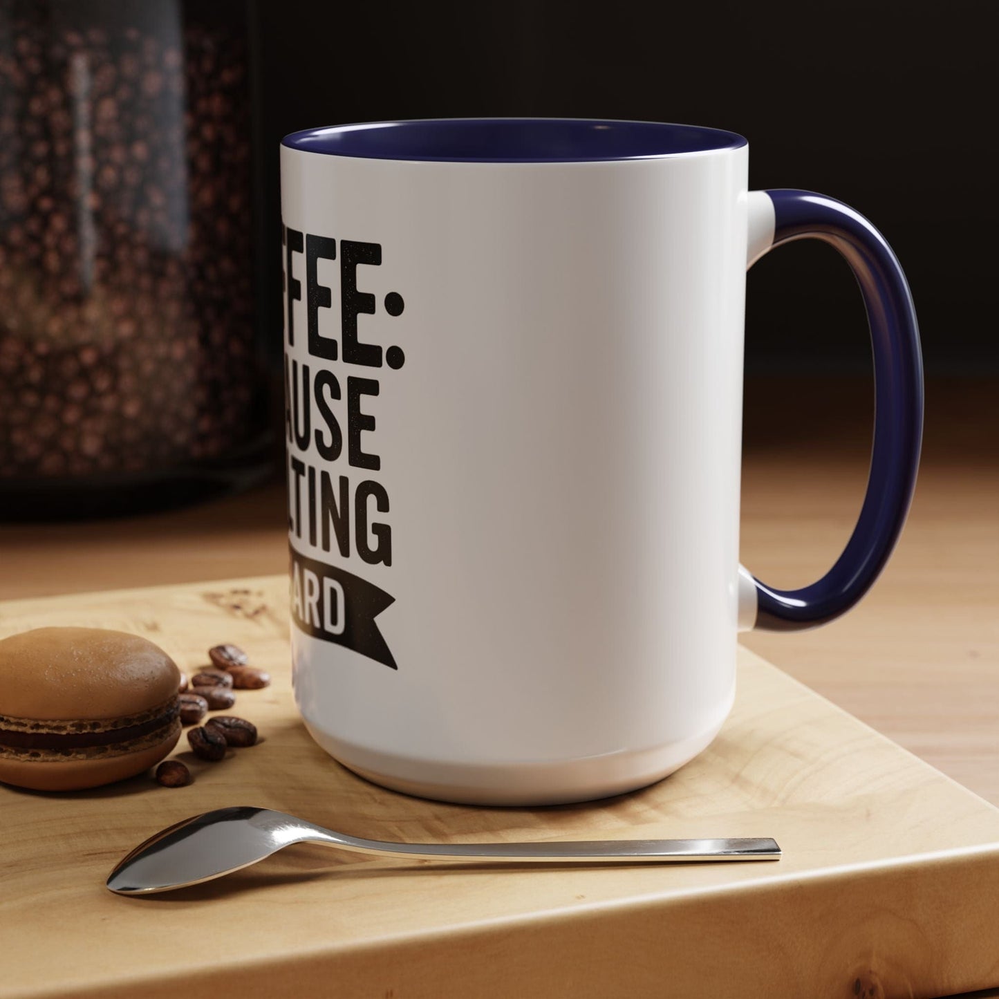 Printify Mug Mug Coffee: Because Adulting is Hard - Funny Gift Idea