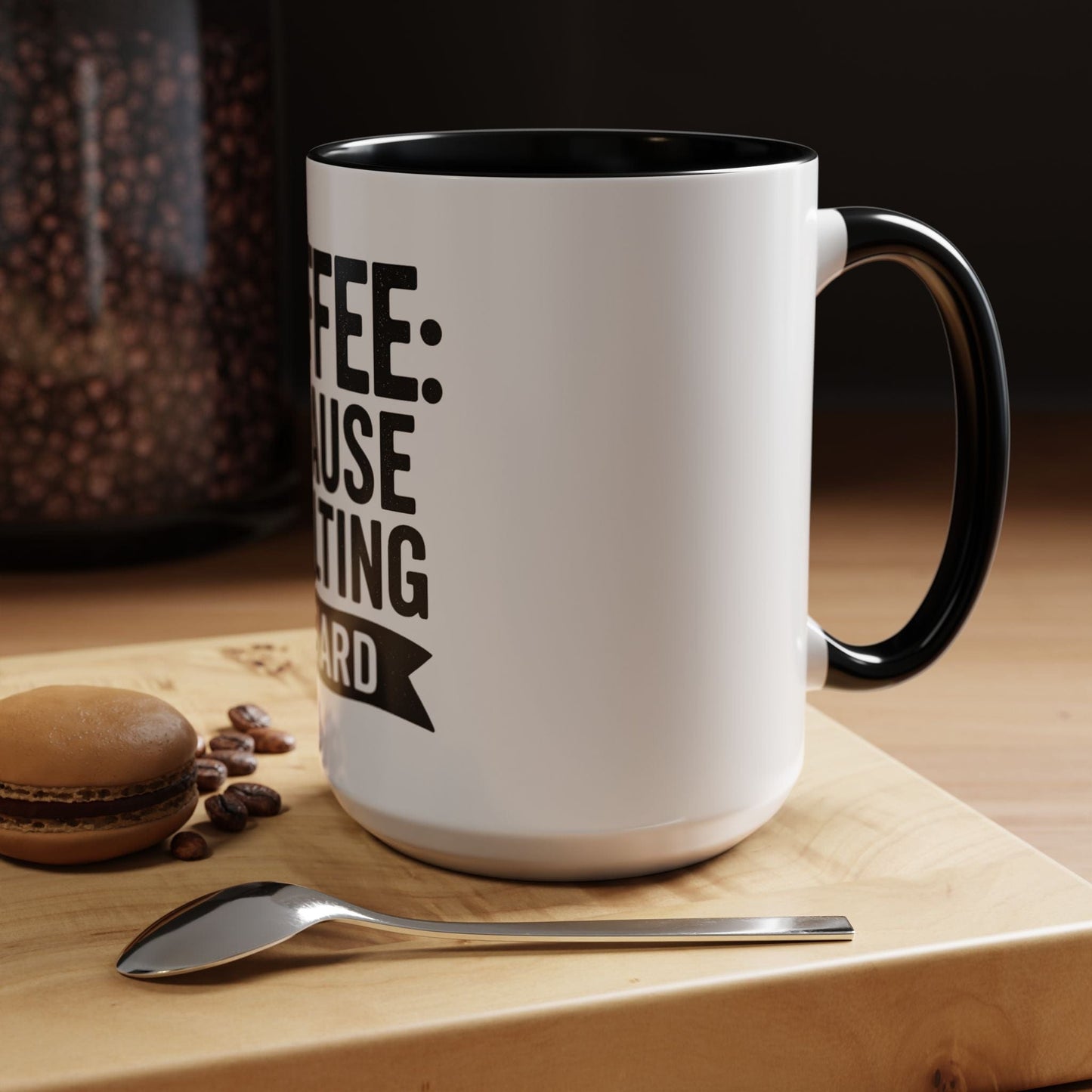 Printify Mug Mug Coffee: Because Adulting is Hard - Funny Gift Idea