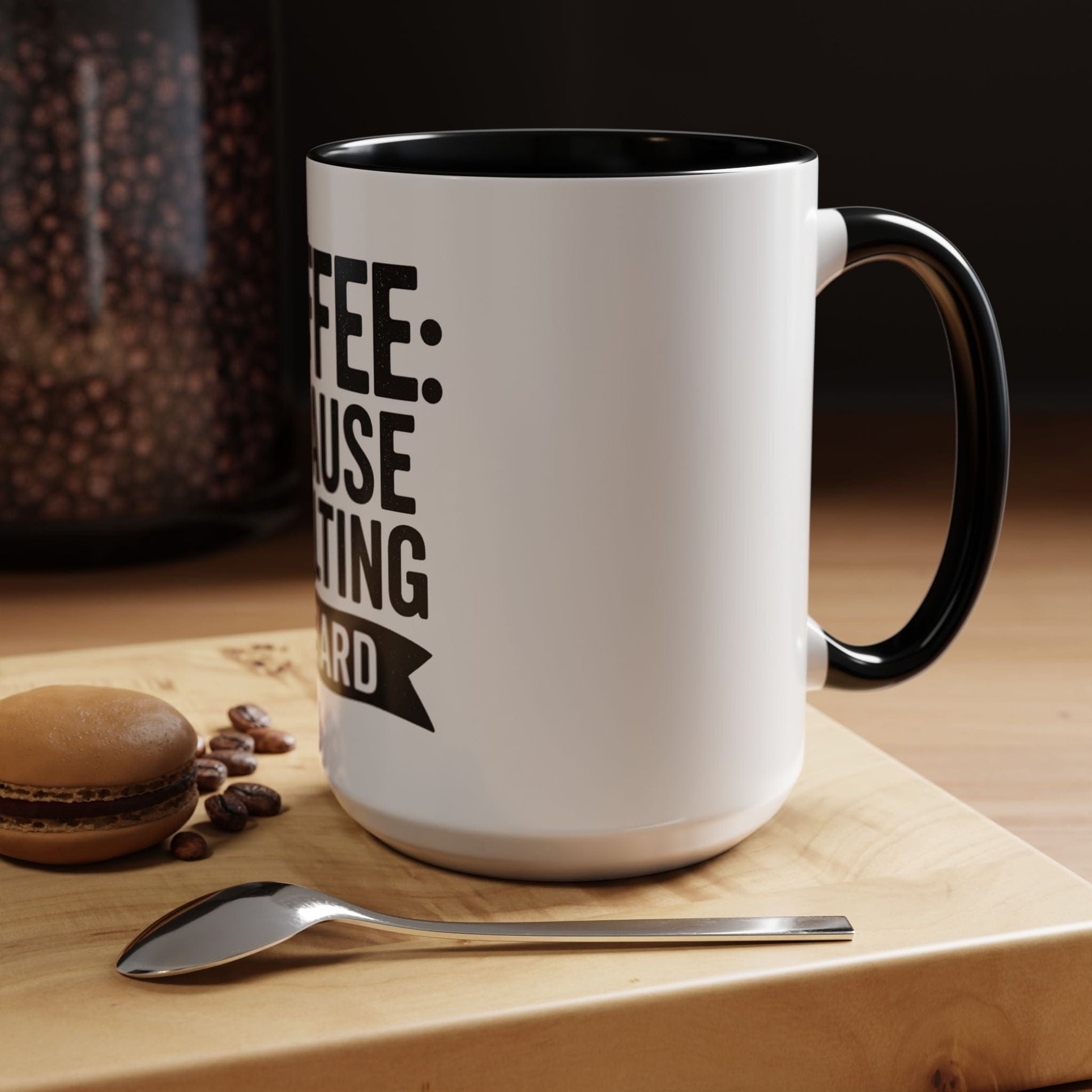 Printify Mug Mug Coffee: Because Adulting is Hard - Funny Gift Idea