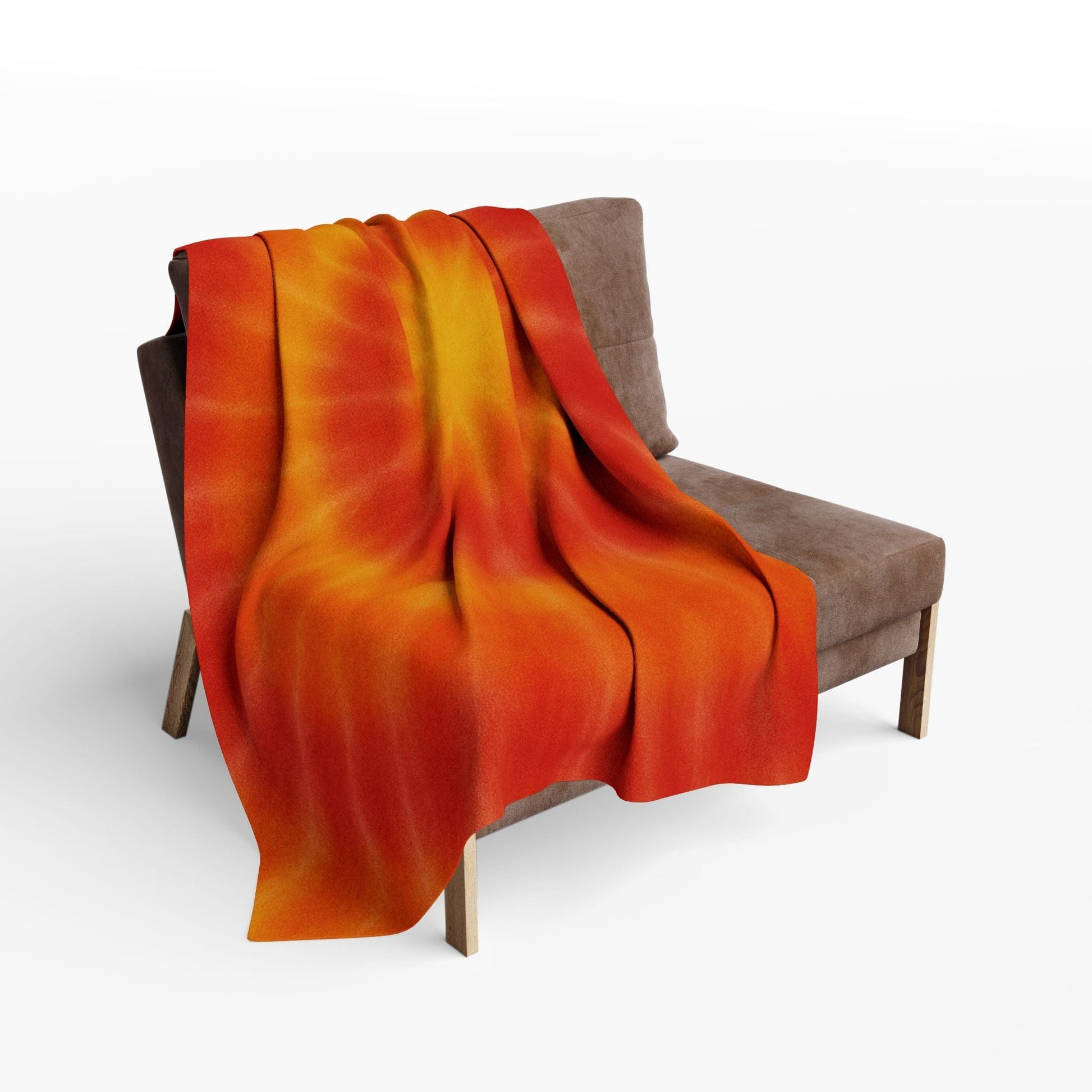 Printify Home Decor Phoenix Tie-Dye Arctic Fleece Blanket - Cozy Warmth for Vibrant Spaces
