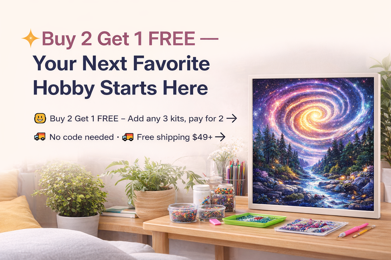 Twilight Spiral Banner