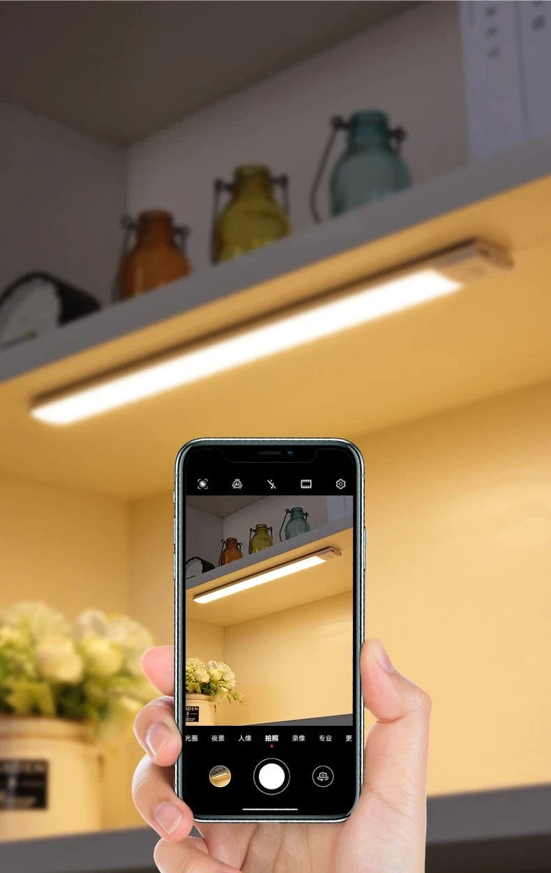 Amazello lights Rechargeable Motion Sensor LED Cabinet Light