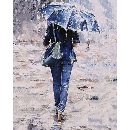 5DDpaints.com arts and crafts kit 99257 / 50x65cm no frame Romantic Moments Paint by Numbers Collection – DIY Canvas Art Kit