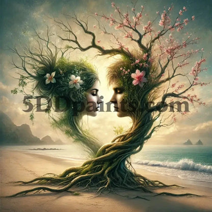 5DDPaints.com arts and crafts kit Rooted in Love Diamond Painting