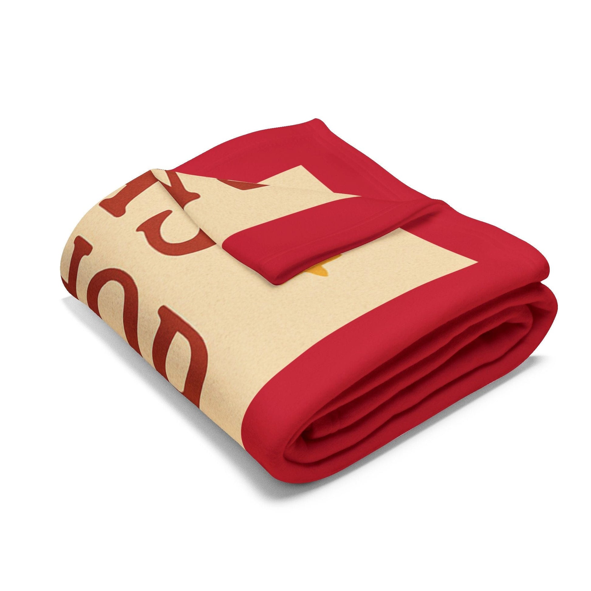 Printify Home Decor Santa's Workshop - Cozy Christmas Fleece Blanket