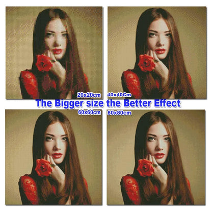 5DDpaints.com Snowy Magical Christmas Diamond Painting