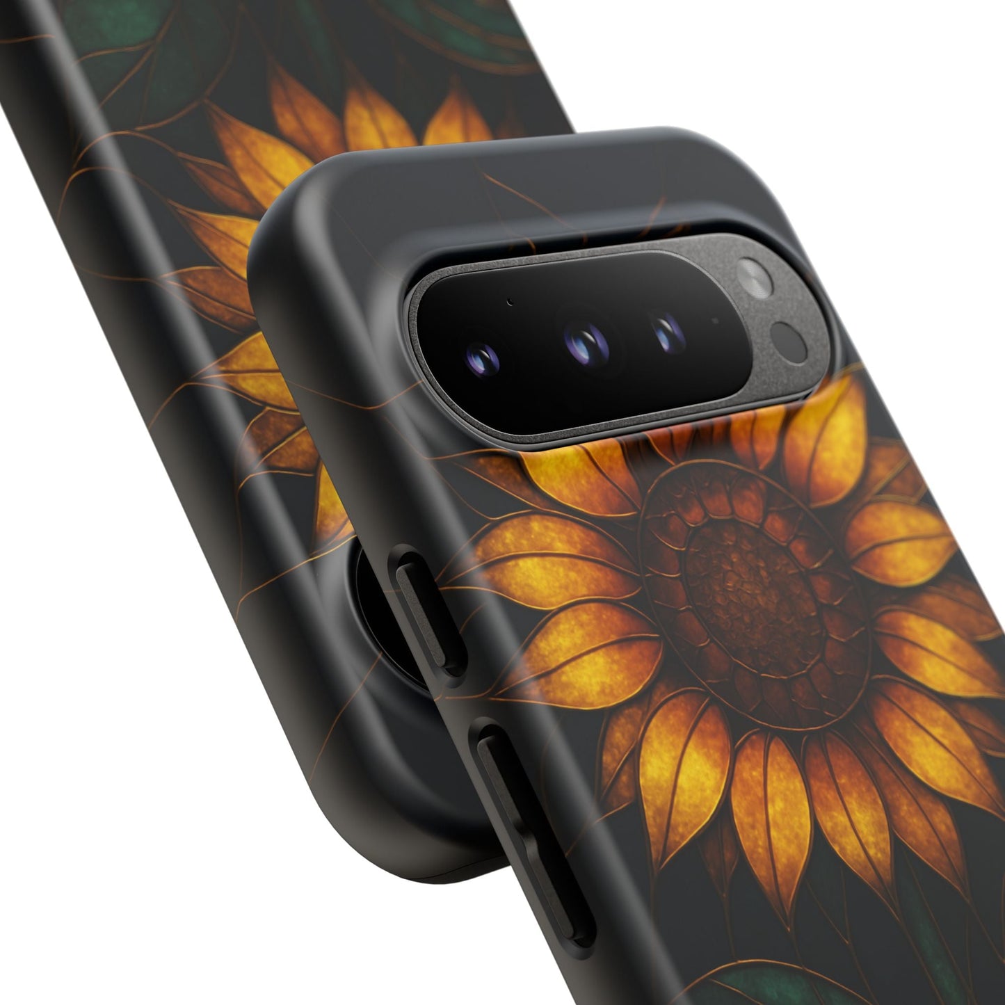 Printify Phone Case Stained-Glass Sunflower Phone Case 🌻✨
