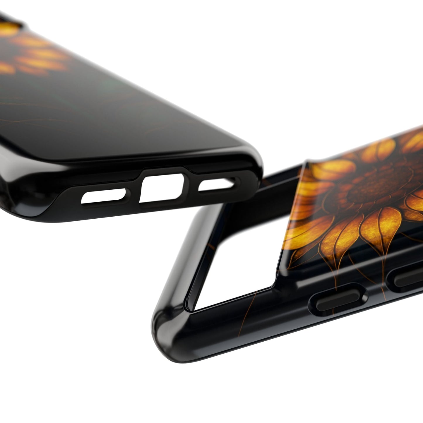 Printify Phone Case Stained-Glass Sunflower Phone Case 🌻✨