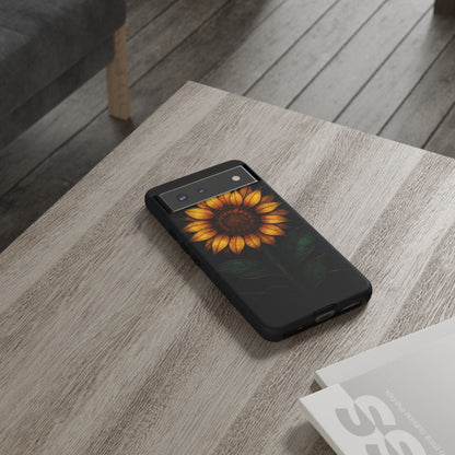Printify Phone Case Stained-Glass Sunflower Phone Case 🌻✨