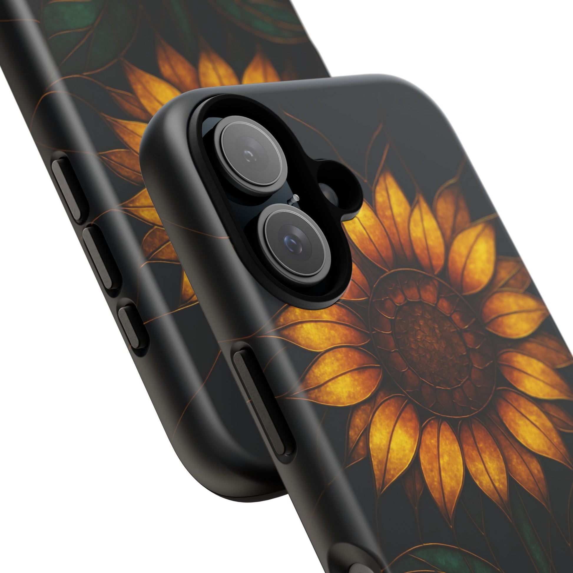 Printify Phone Case Stained-Glass Sunflower Phone Case 🌻✨