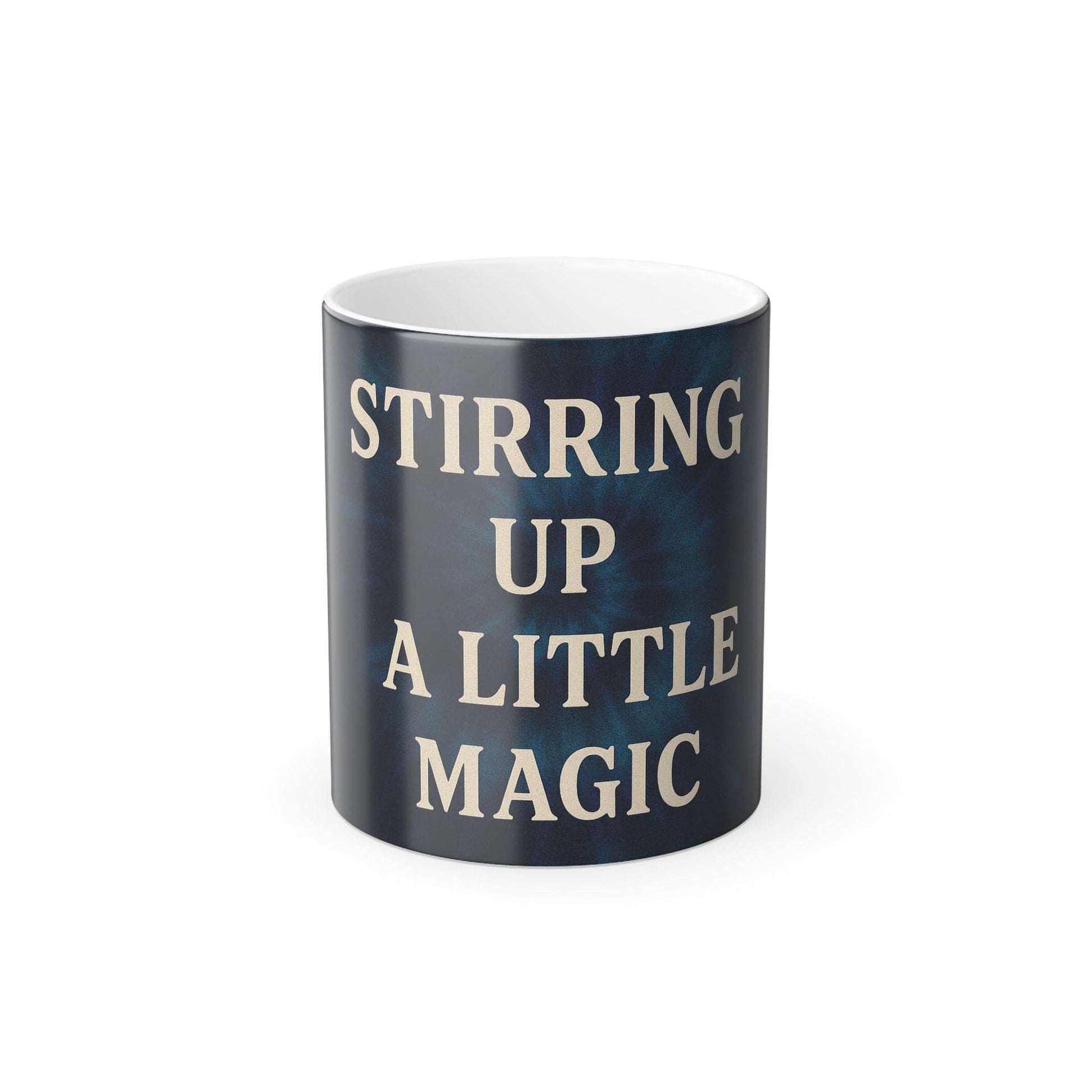 Printify Mug 11oz Stirring Up a Little Magic Color Morphing Mug – Heat-Reactive Ceramic Cup (11oz)