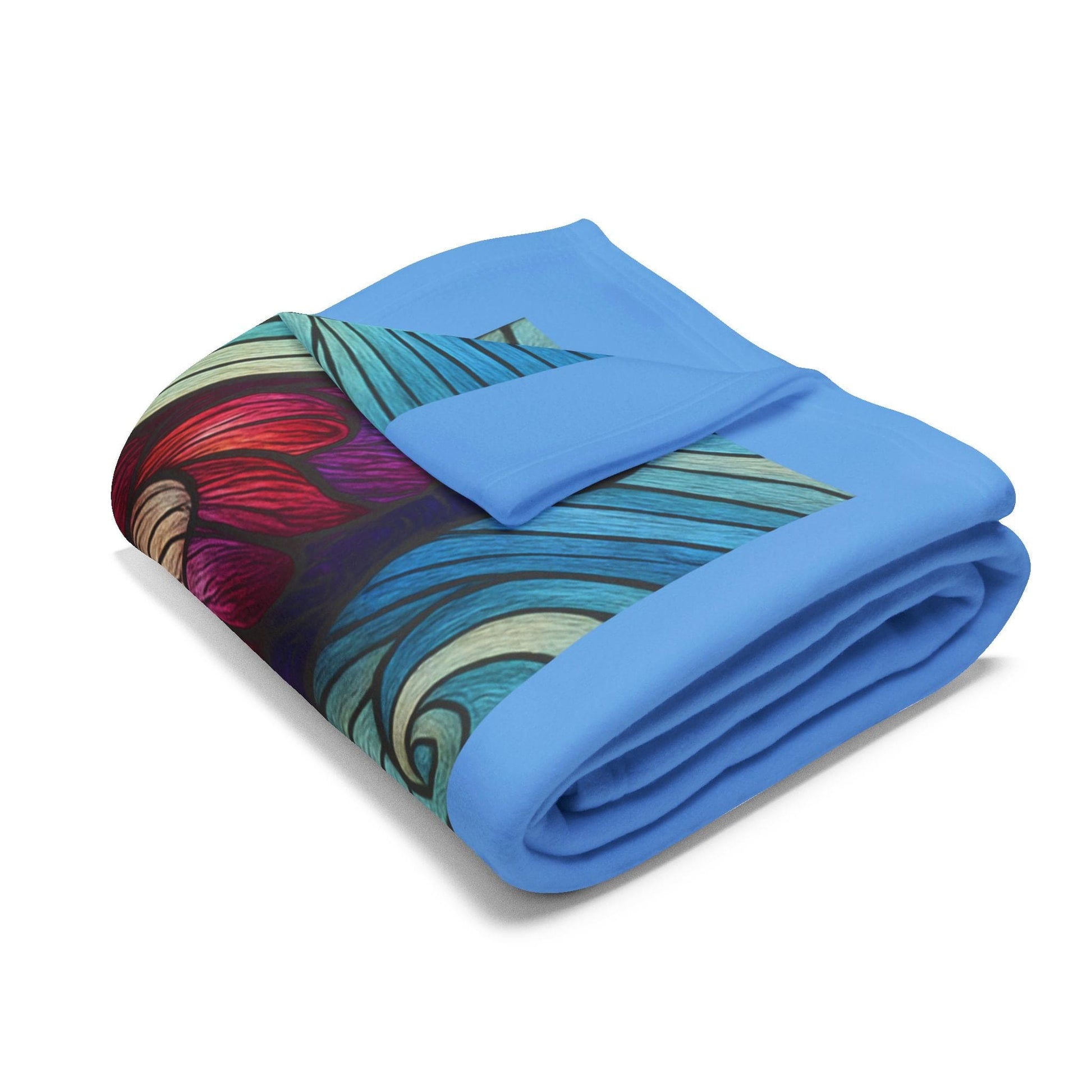 Printify Home Decor Vibrant Butterfly Comfort - Arctic Fleece Blanket