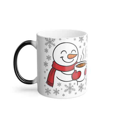 Printify Mug 11oz Warm Hugs Color Morphing Mug ☕❄️