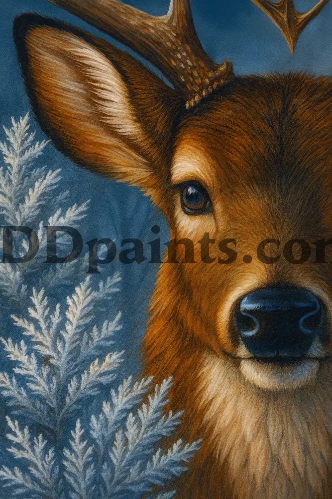 5DDPaints.com home decor Winter Watch – Diamond Painting Kit