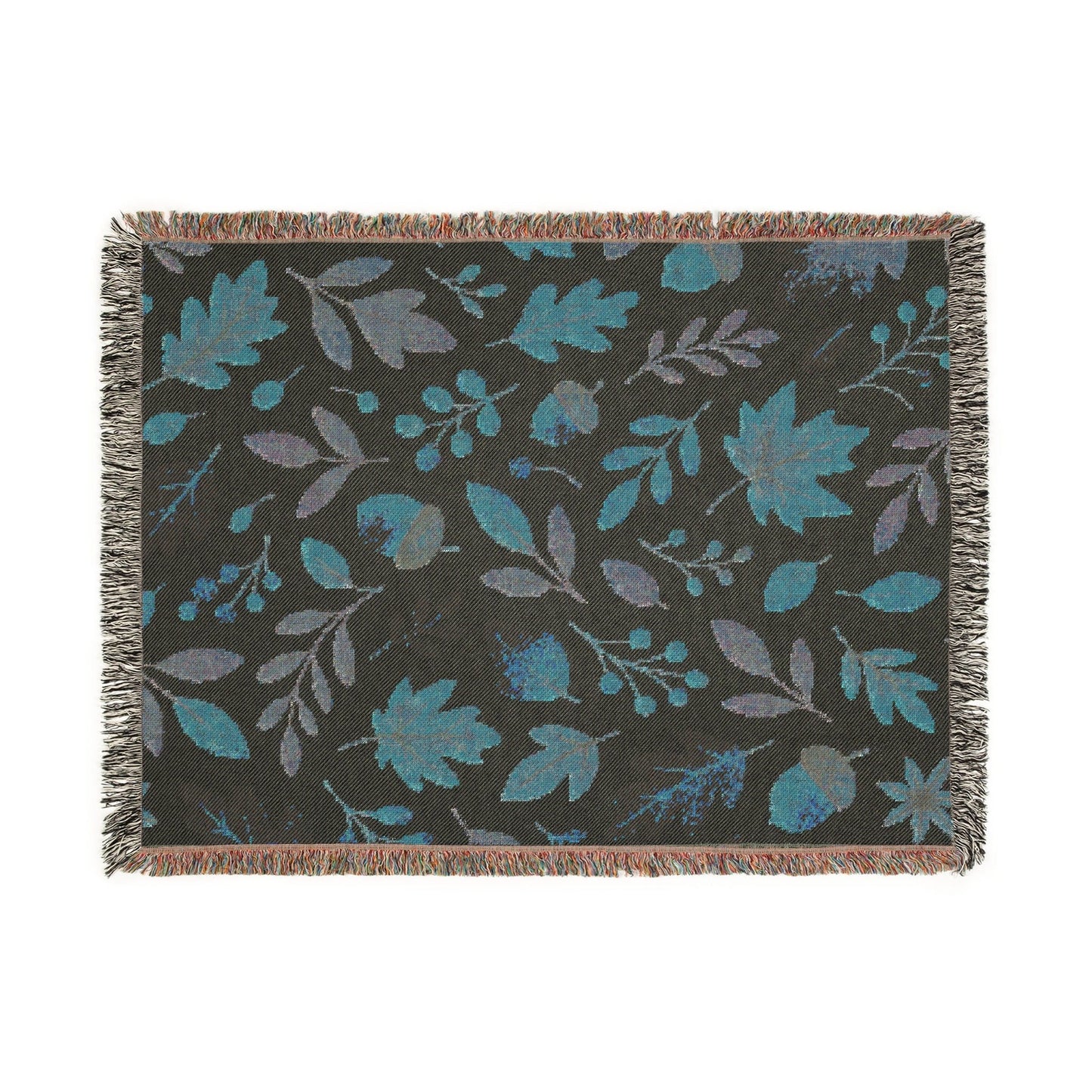 Printify Home Decor Woven Blanket Autumn Cozy Up