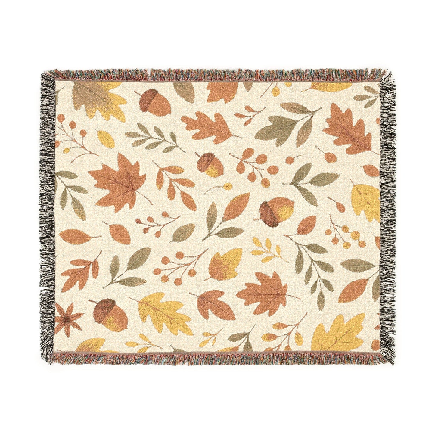 Printify Home Decor Artwork / 60" × 50" Woven Blanket Autumn Cozy Up