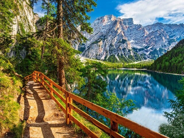 Amazello decoration 7174 / Square Drill 30x20cm 5D Diamond Painting Beautiful Mountain Landscape